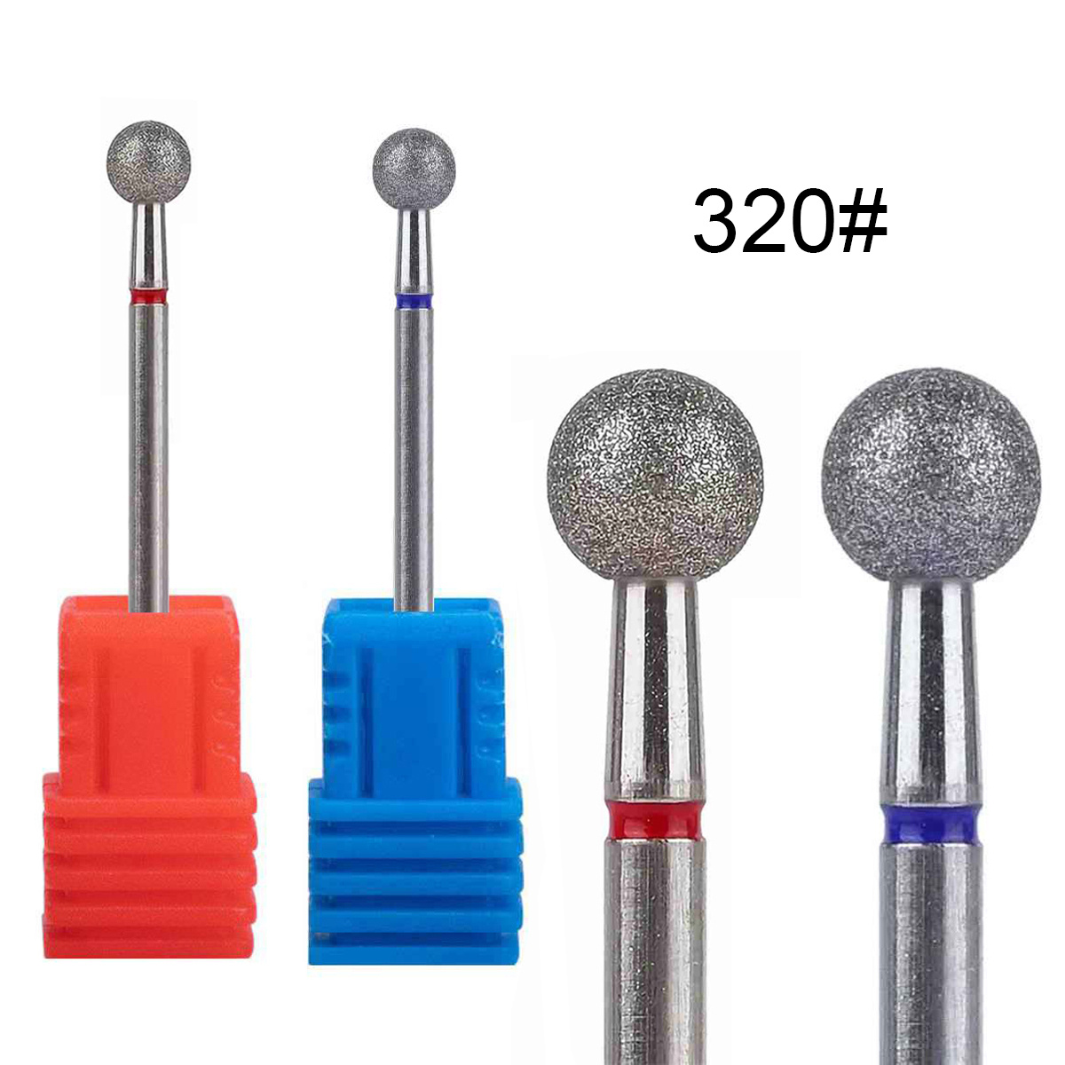 Power Tools Jobs - 1/2/4Pcs Diamant Nagel Bohrer Dreh Elektrische