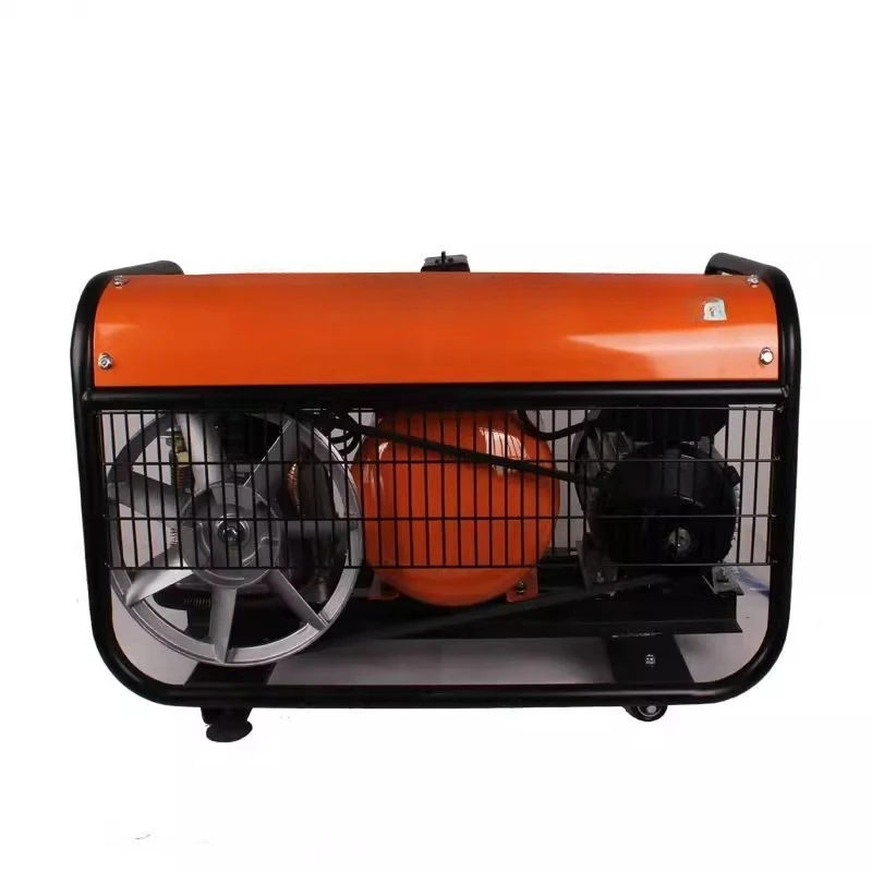 Power Tools King - Kolbenriemen-Luftkompressor Luftkompressor Heimwerkerbedarf Spritzlackiergerät Hochleistungs-Hochdruck-Luftpumpe Holzbearbeitung