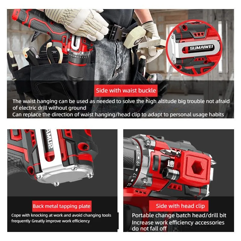 Bürstenlose elektrische Bohrma – Power Tools Ingco Bewertung und Preis