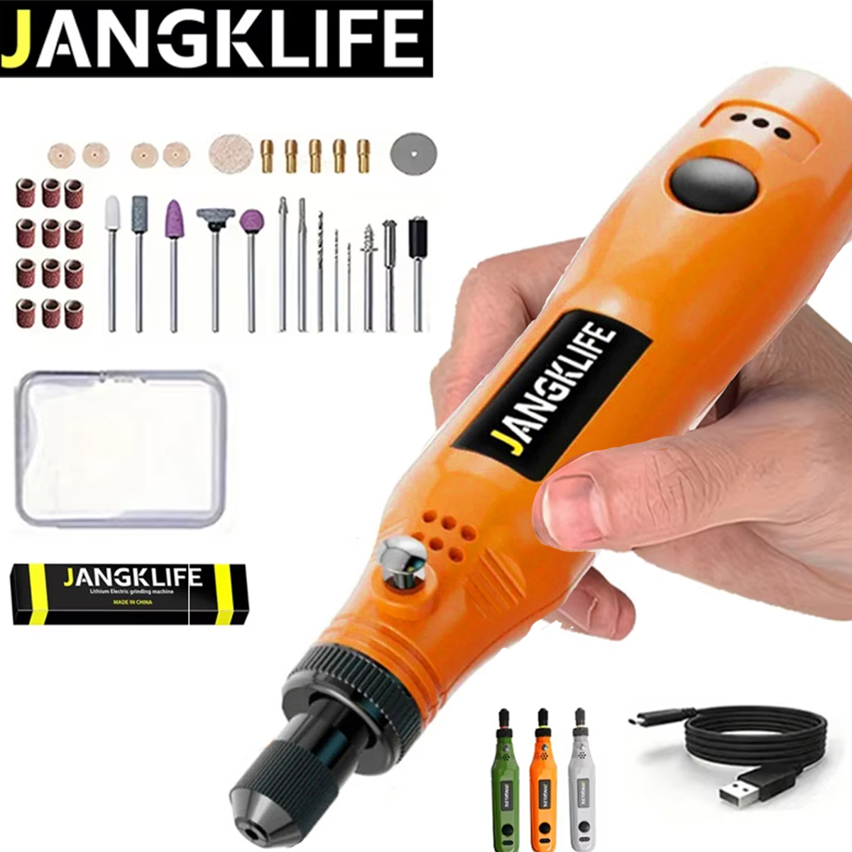 JANGKLIFE USB Cordless Rotary  – Power Tools Ingco Bewertung und Preis