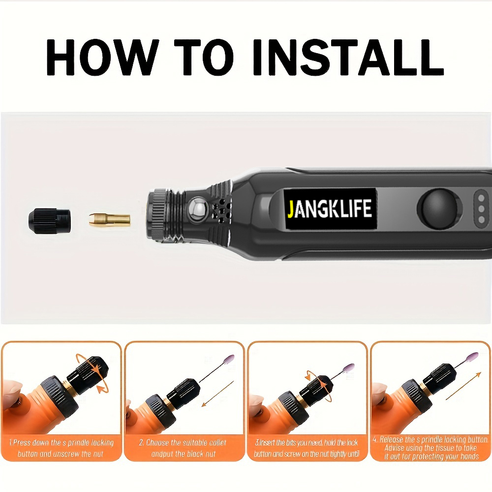JANGKLIFE USB Cordless Rotary  – Power Tools Ingco Bewertung und Preis
