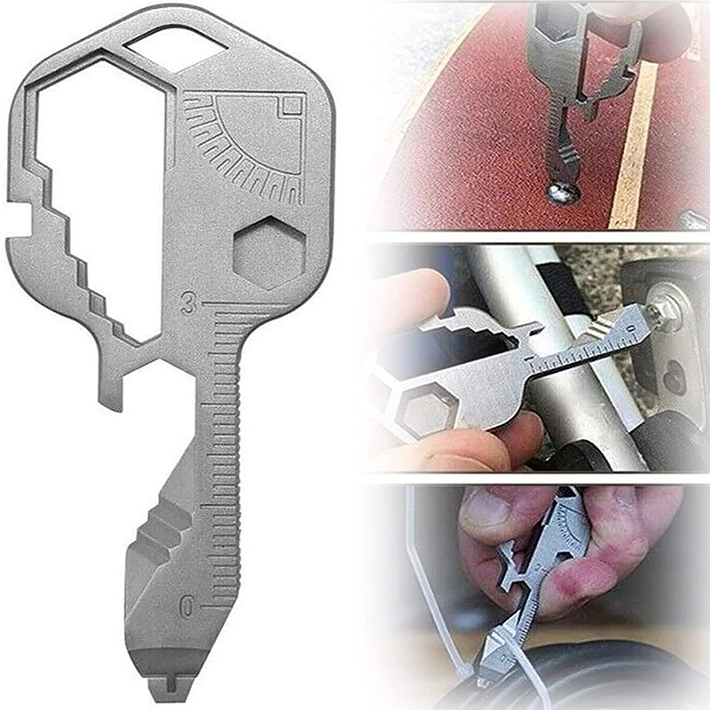 EDC24 in 1 Multifunktions schl – Power Key Tools Bewertung und Preis
