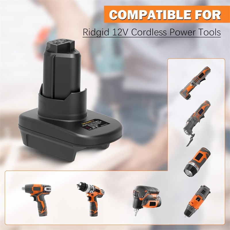 HAKSINKY Batterieadapter DM18A – Power Tools Ridgid Bewertung und Preis