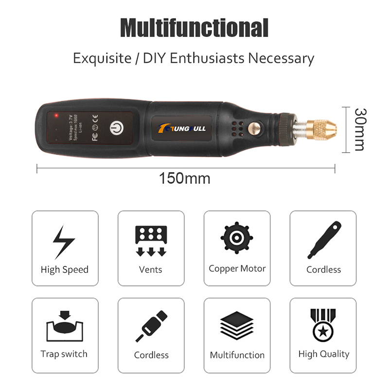 USB-Gravierstift Mini-Schleifm – Power Tools Ingco Bewertung und Preis